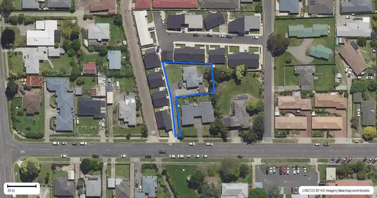 Property context map for 56C Stewart Street, Whakatane