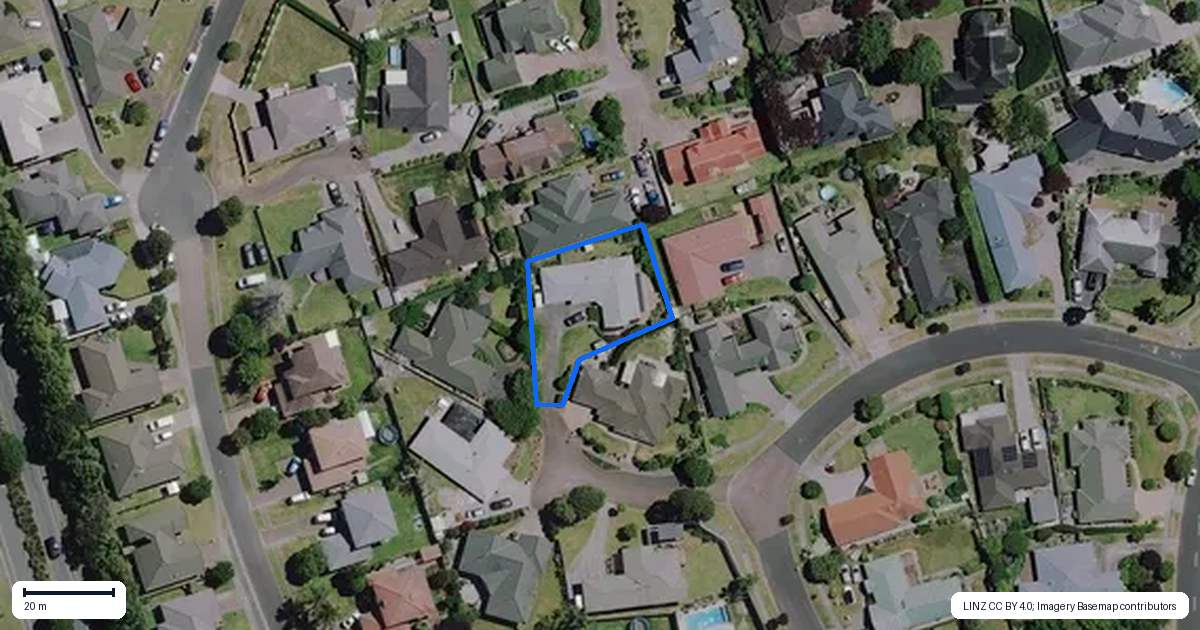 Property context map for 4 Stanfield Court, Rototuna, Hamilton