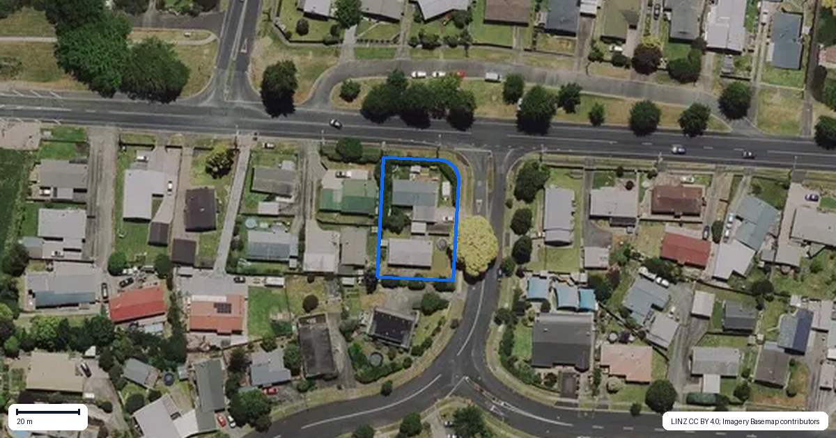 Property context map for 2A Melva Street, Dinsdale, Hamilton