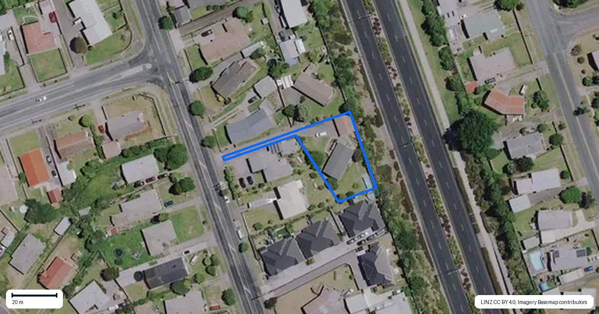 Property context map for 282 Tramway Road, Chartwell, Hamilton