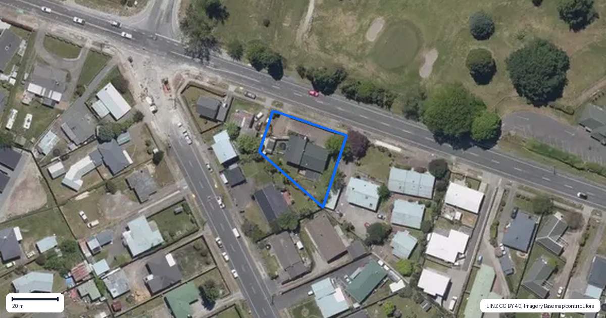Property context map for 121 Tauhara Road, Tauhara, Taupo