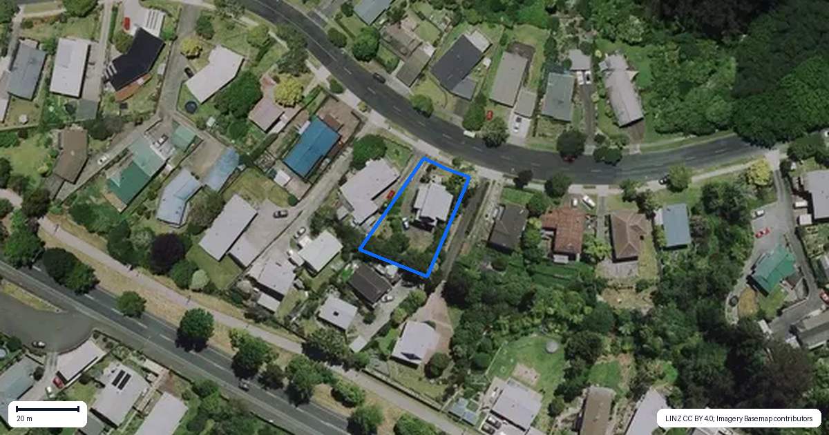 Property context map for 50 Pelorus Street, Glenview, Hamilton