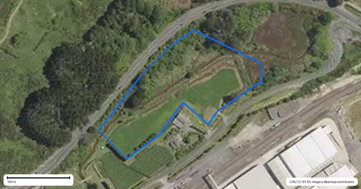 Property context map for 30 Apata Station Road, Whakamarama
