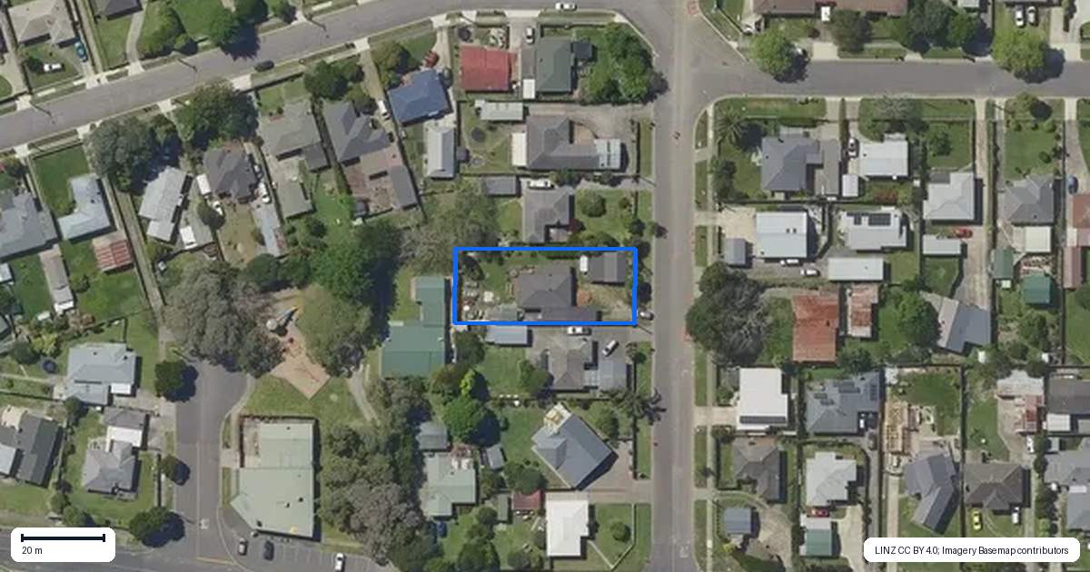 Property context map for 24 Ferry Road, Whakatane