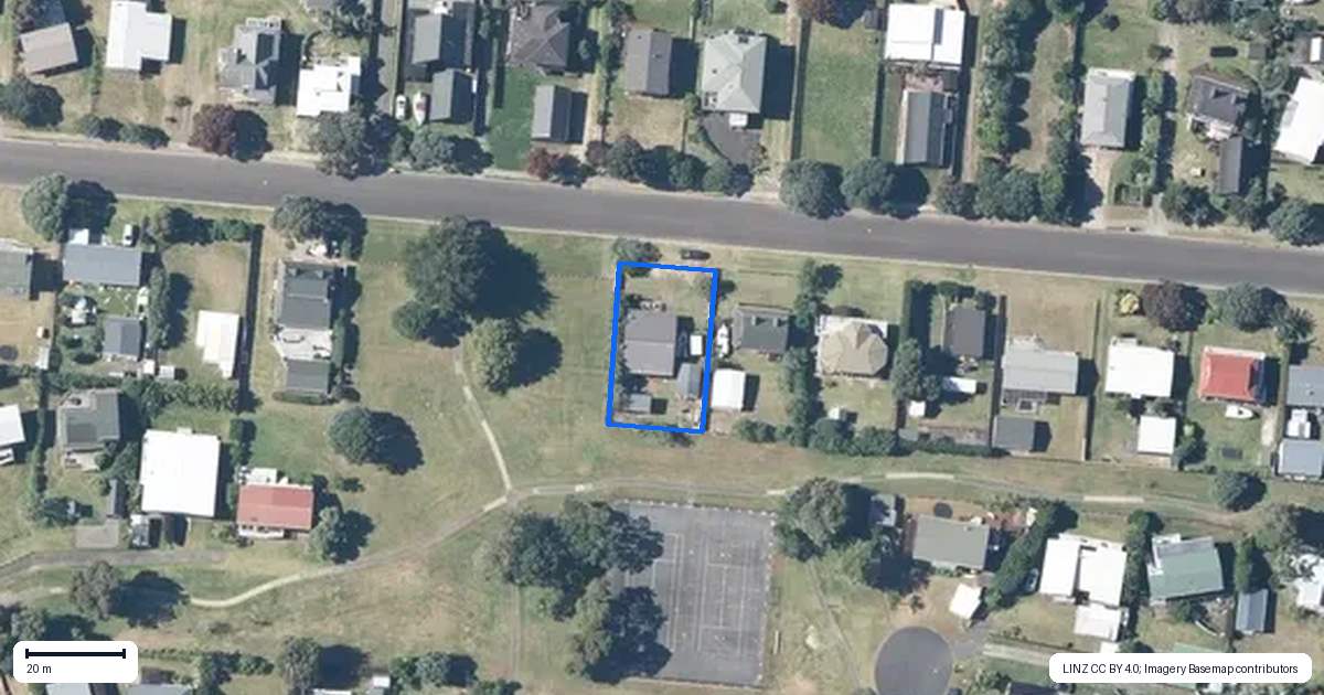 Property context map for 257 Kenwood Drive, Matarangi, Whitianga