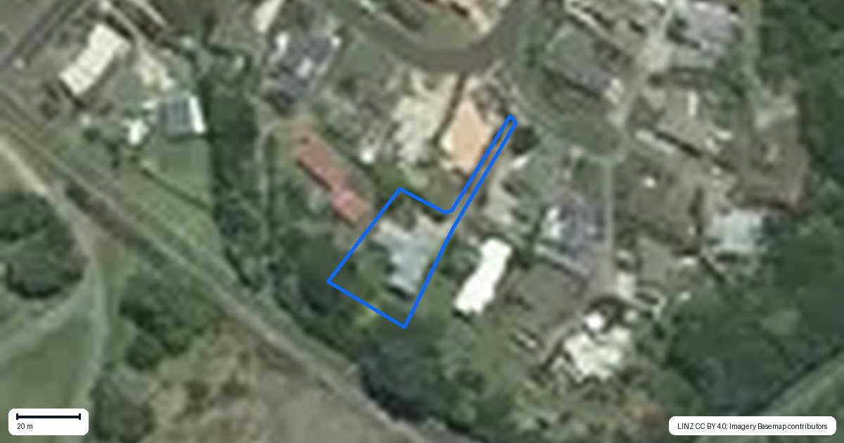 Property context map for 102 Whitehead Way, Thames
