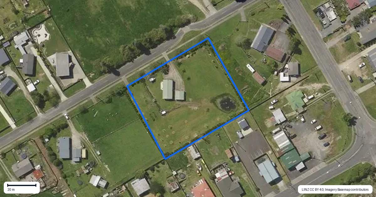 Property context map for 36 Umuroa Street, Mamaku