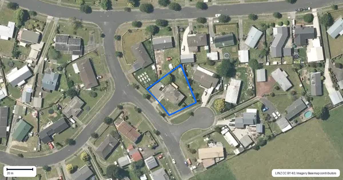 Property context map for 4 Waipapa Street, Tokoroa