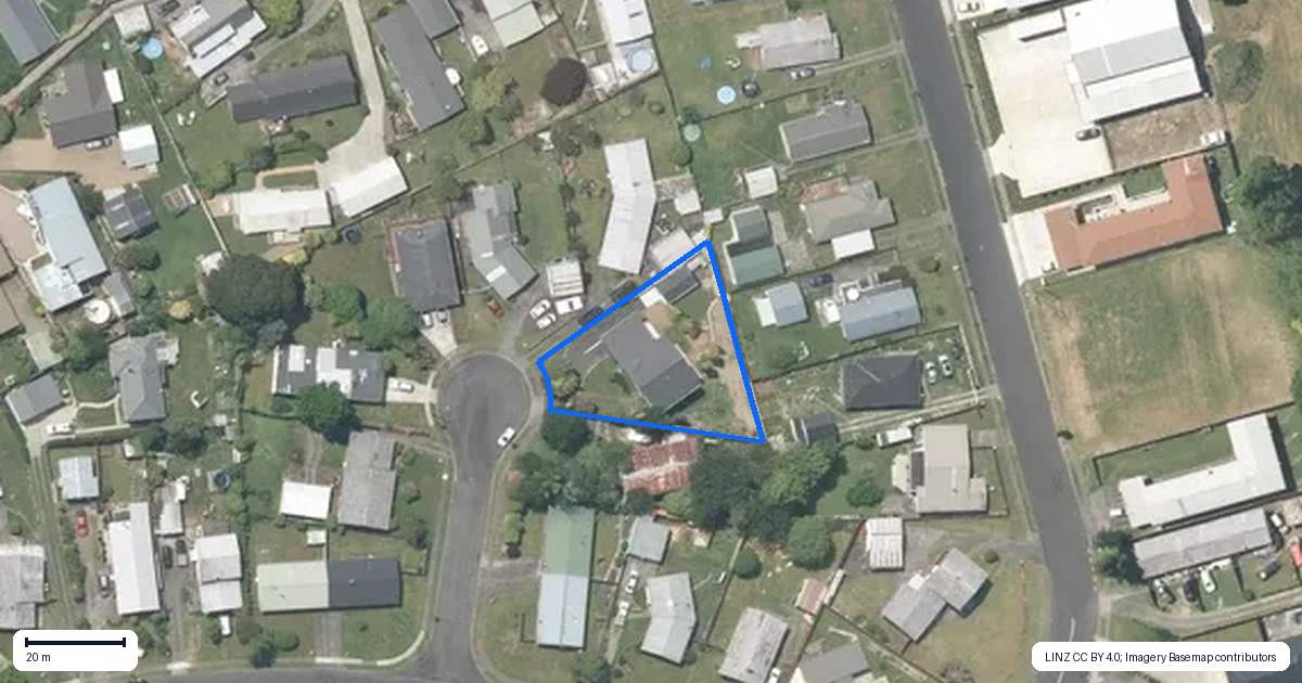 Property context map for 5 Matai Place, Tokoroa