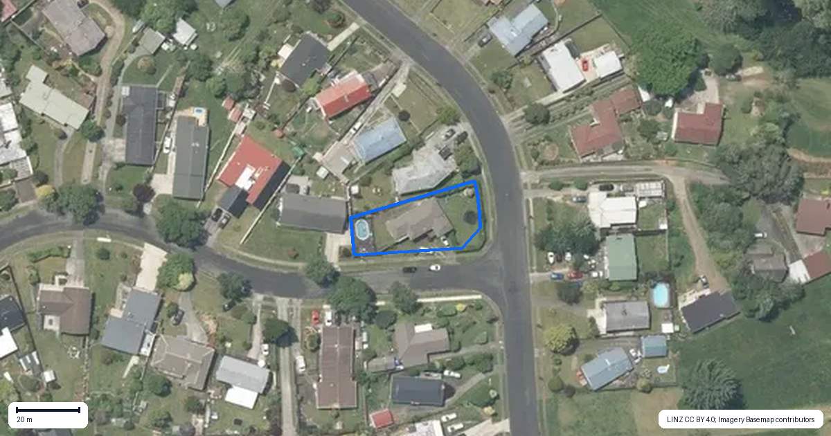 Property context map for 2 Kensington Street, Tokoroa