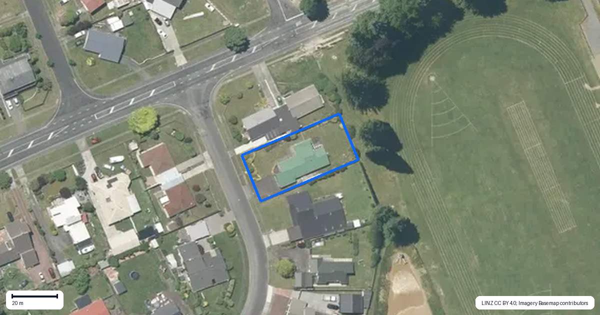 Property context map for 5 Benalder Crescent, Tokoroa