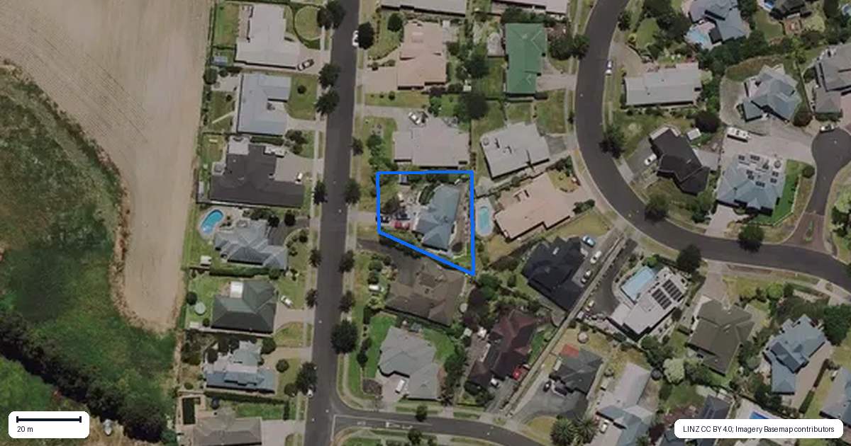 Property context map for 271 Grandview Road, Western Heights, Hamilton
