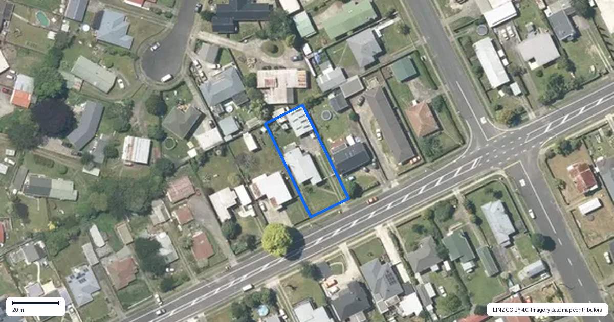 Property context map for 32 Baird Road, Tokoroa