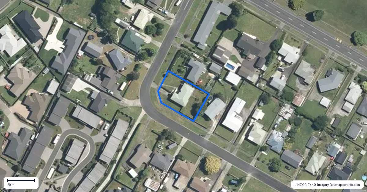 Property context map for 6 Rimu Street, Matamata