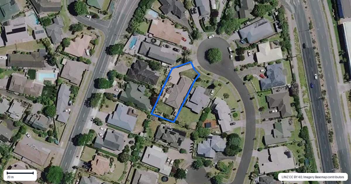 Property context map for 21 Heritage Avenue, Chartwell, Hamilton