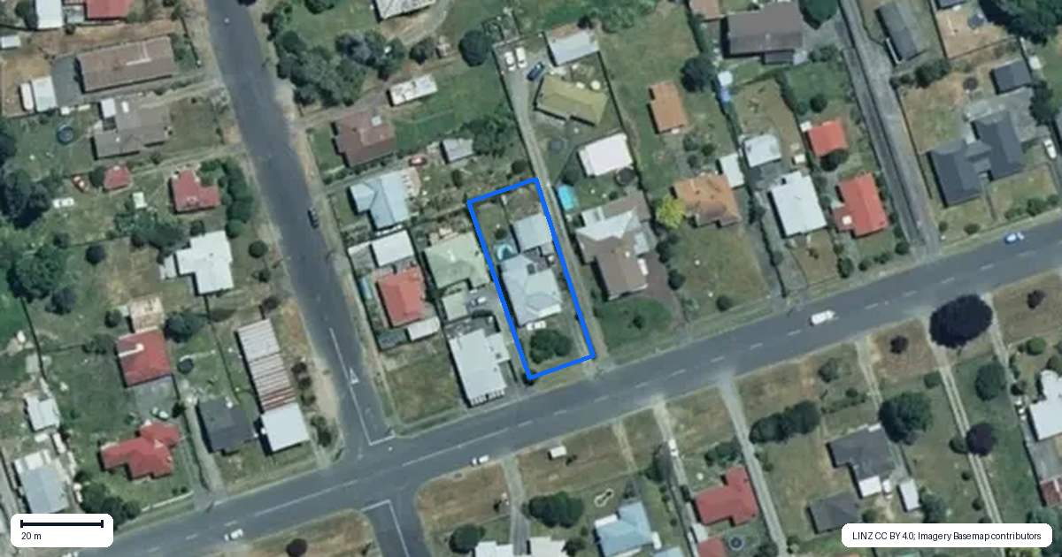 Property context map for 352 Taupo Road, Taumarunui