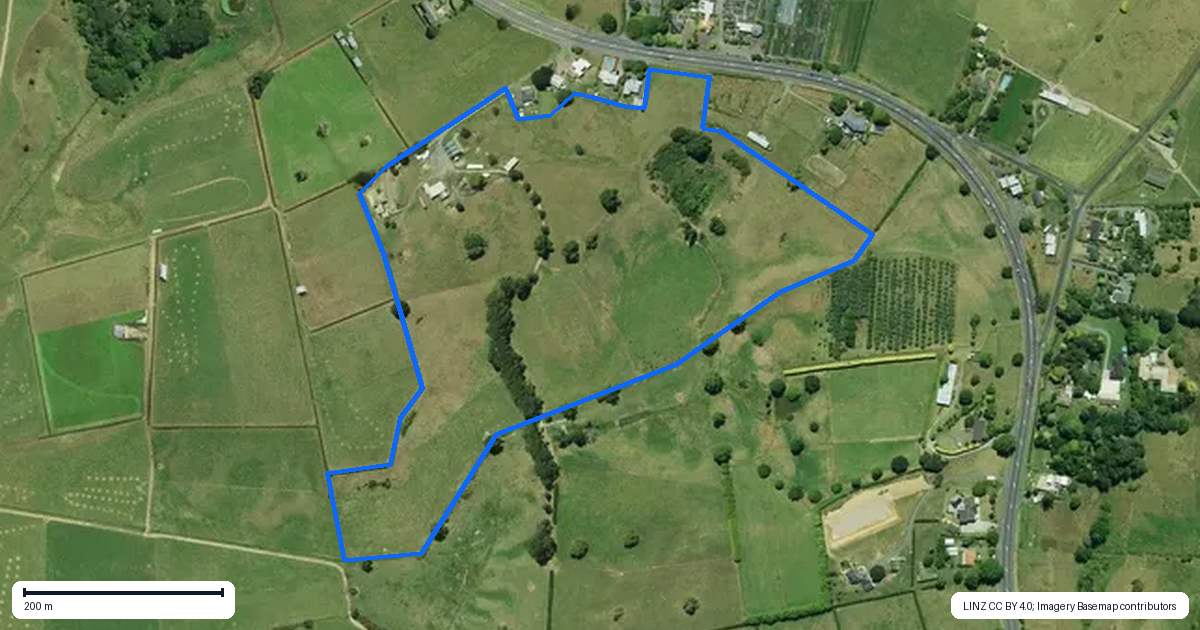Property context map for 2/4798 Ohaupo Road, Te Awamutu