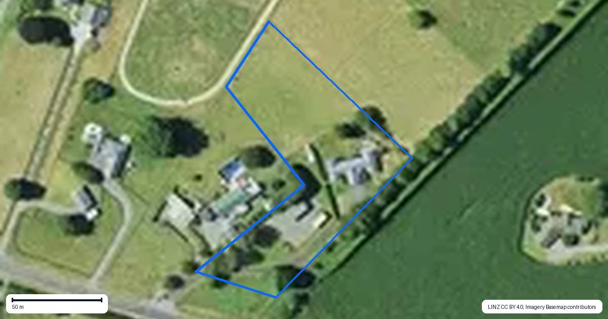 Property context map for 576 Bruntwood Road, Tamahere, Hamilton