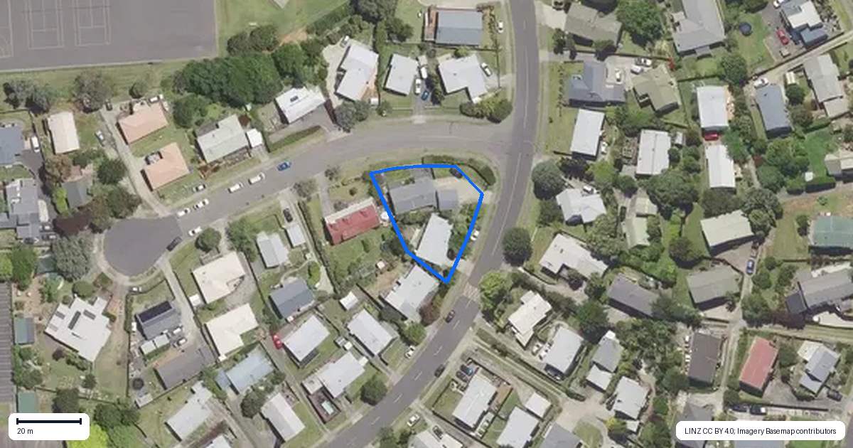 Property context map for 30A Meander Drive, Welcome Bay, Tauranga