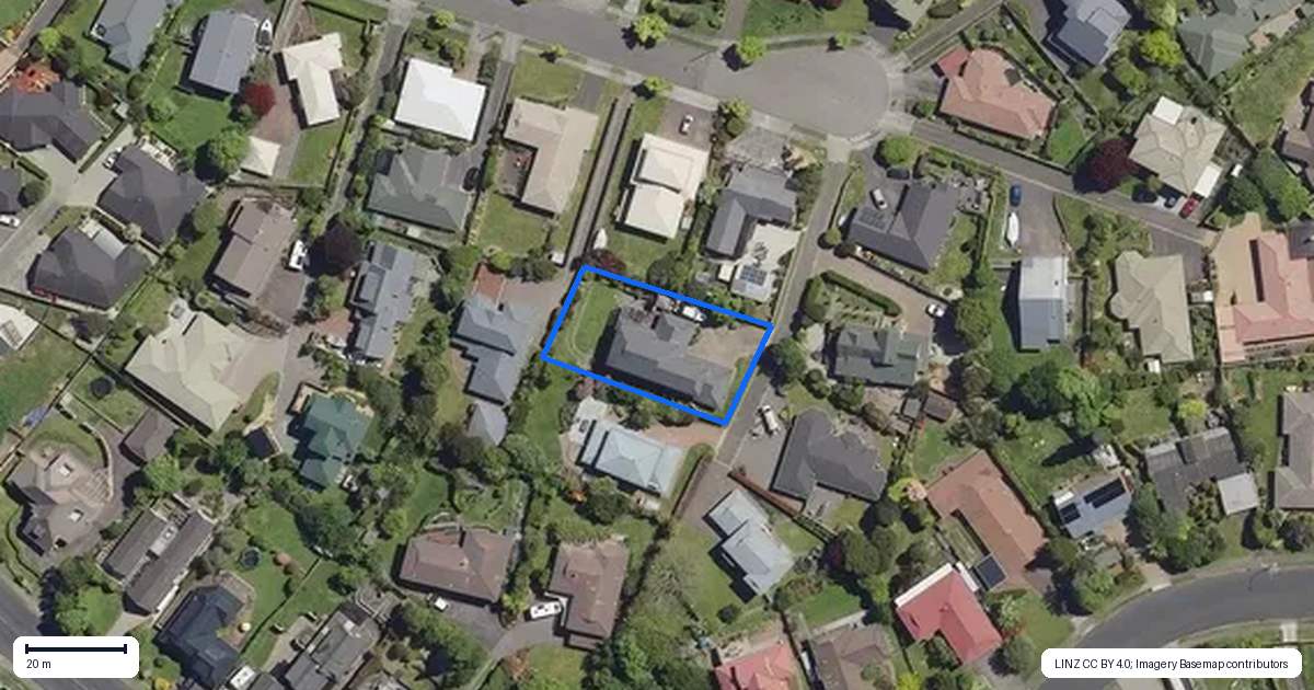 Property context map for 35 Thelma Place, Lynmore, Rotorua