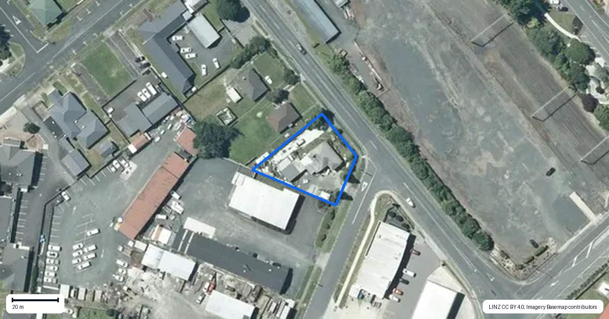 Property context map for 70 Carroll Street, Te Kuiti