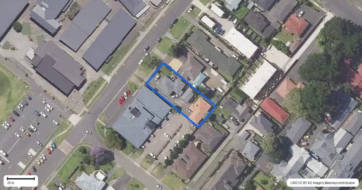 Property context map for 430 Devonport Road, Tauranga South, Tauranga