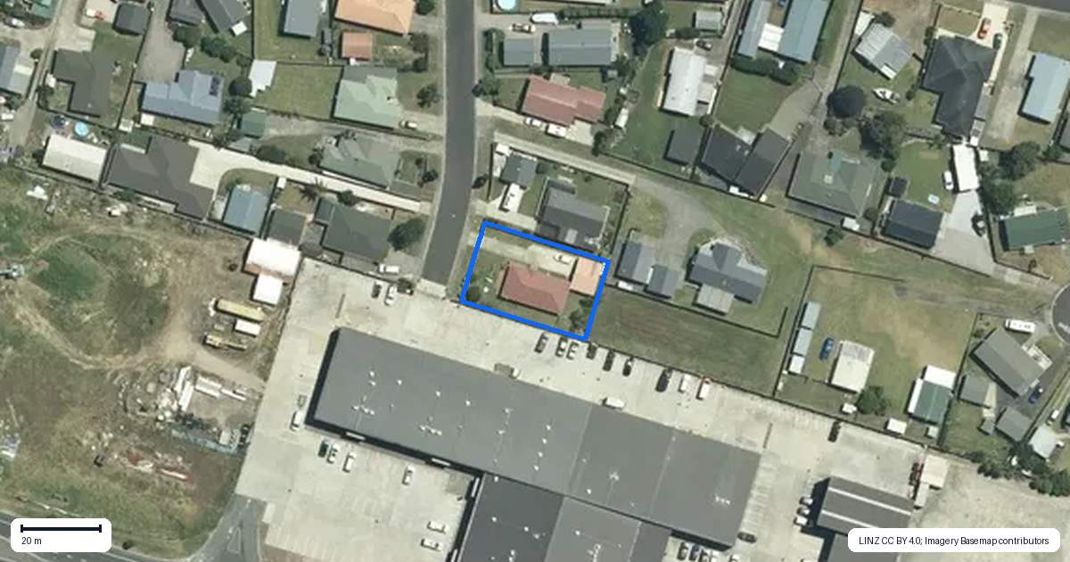 Property context map for 14 Santa Maria Drive, Whitianga