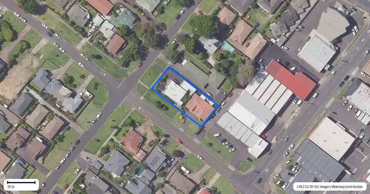 Property context map for 112 Edgecumbe Road, Tauranga South, Tauranga