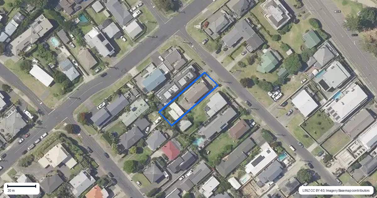 Property context map for 6 Muricata Avenue, Mount Maunganui