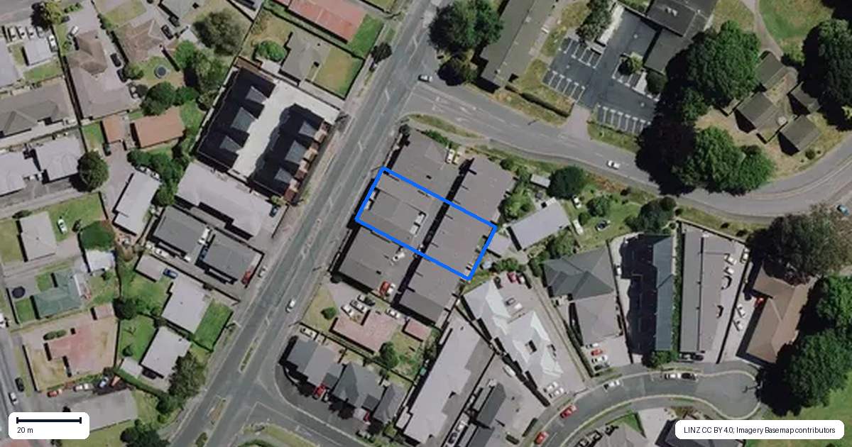 Property context map for 4/100 Knighton Road, Hillcrest, Hamilton
