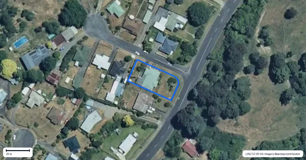 Property context map for 2 Steadman Street, Taumarunui