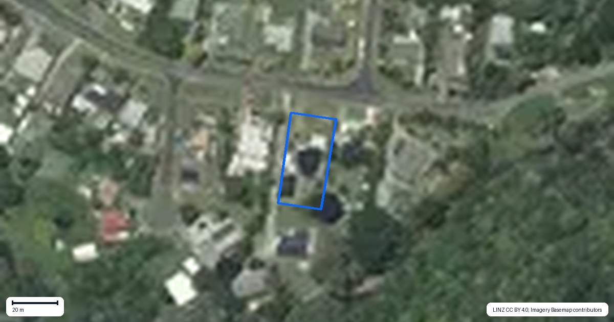 Property context map for 46 Waiomu Valley Road, Waiomu, Thames