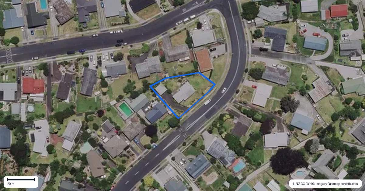 Property context map for 80 Poaka Avenue, Dinsdale, Hamilton