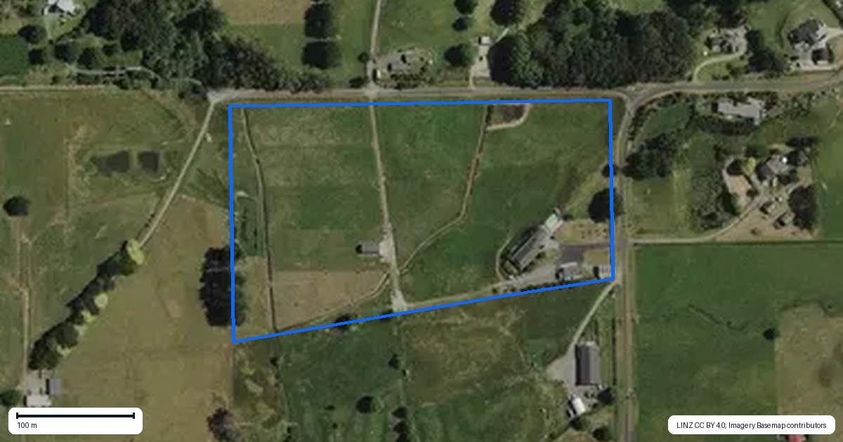 Property context map for 220 Howden Road, Temple View, Hamilton