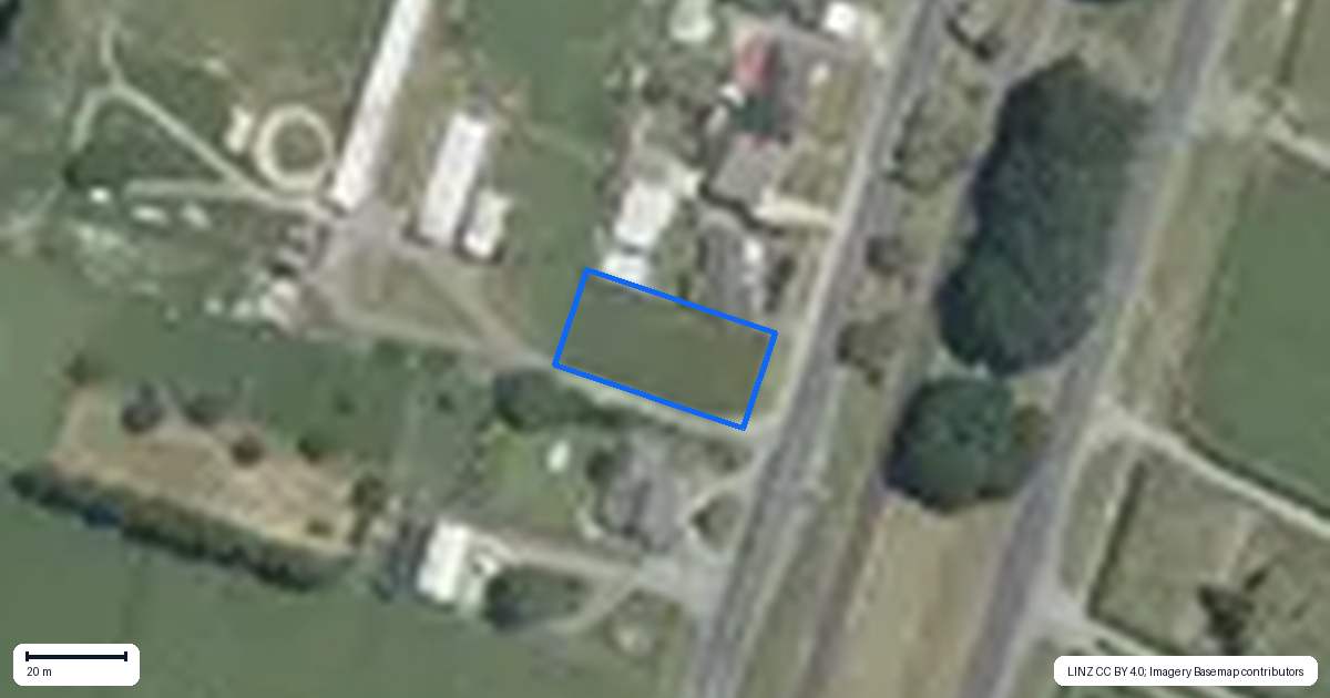 Property context map for 227 Firth Street, Matamata