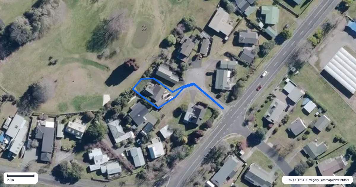 Property context map for 1/68 Kinloch Road, Kinloch, Taupo