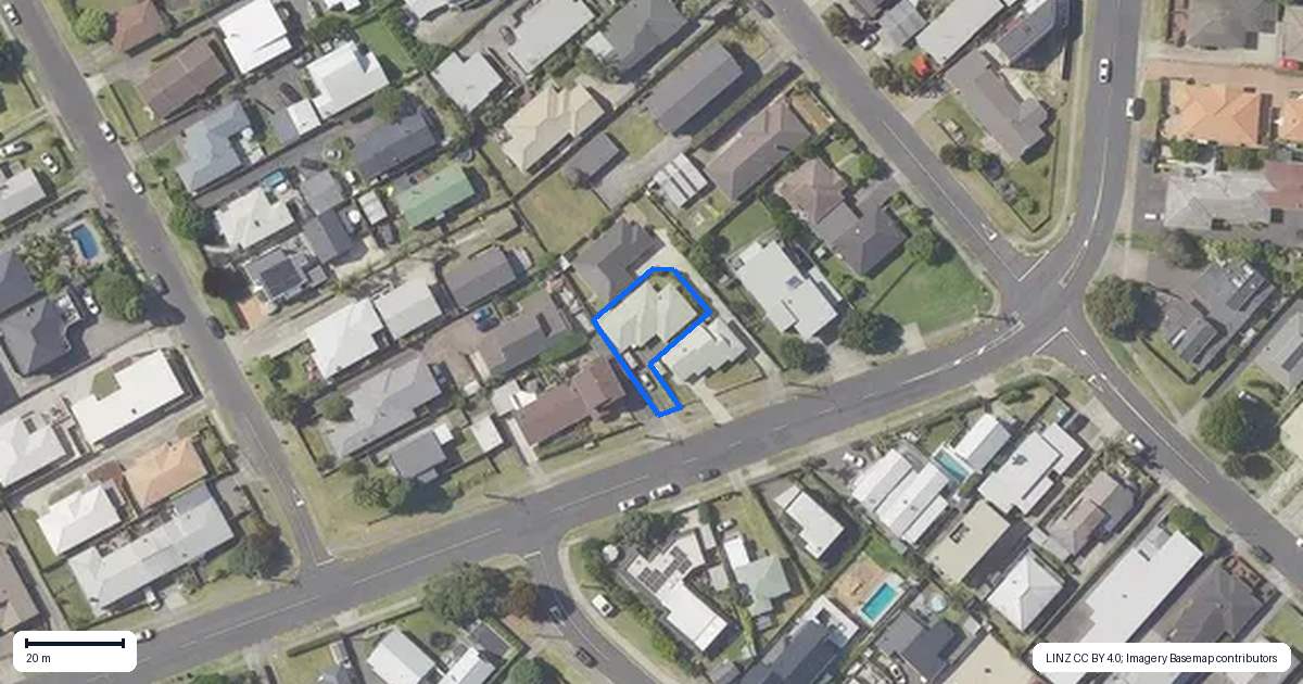 Property context map for 11A Tay Street, Mount Maunganui