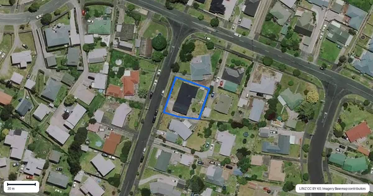 Property context map for 14 Colstone Street, Glenview, Hamilton