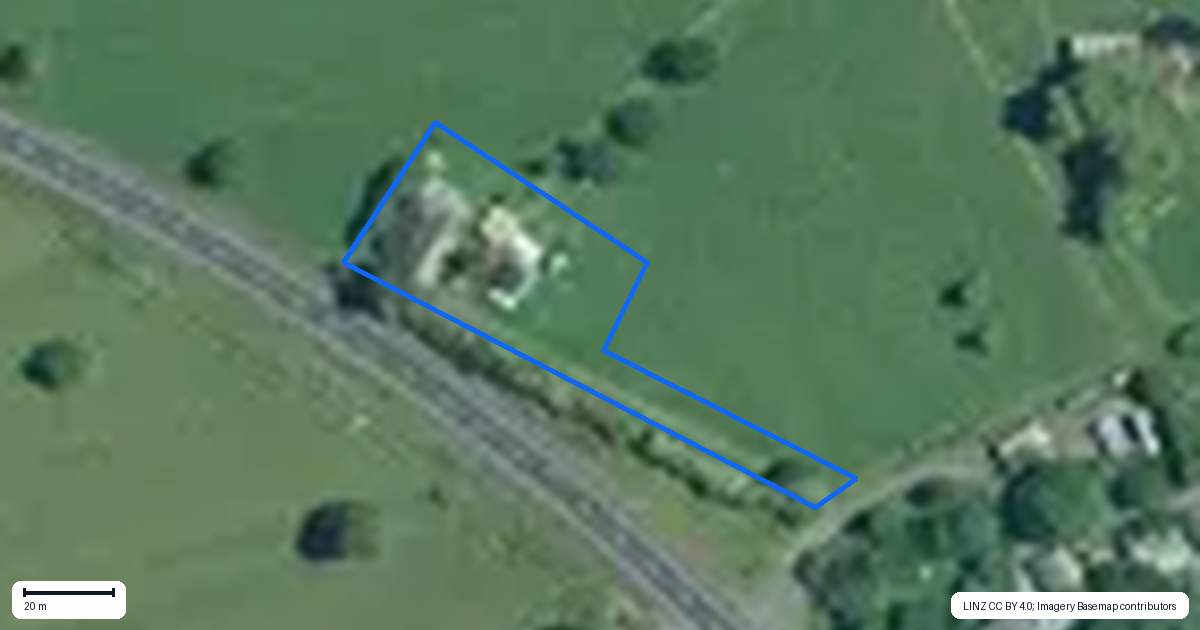 Property context map for 5367 State Highway 2, Kerepehi, Paeroa