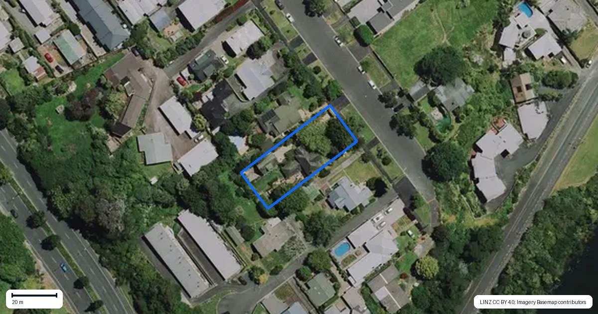 Property context map for 25 Anglesea Street, Hamilton Central, Hamilton