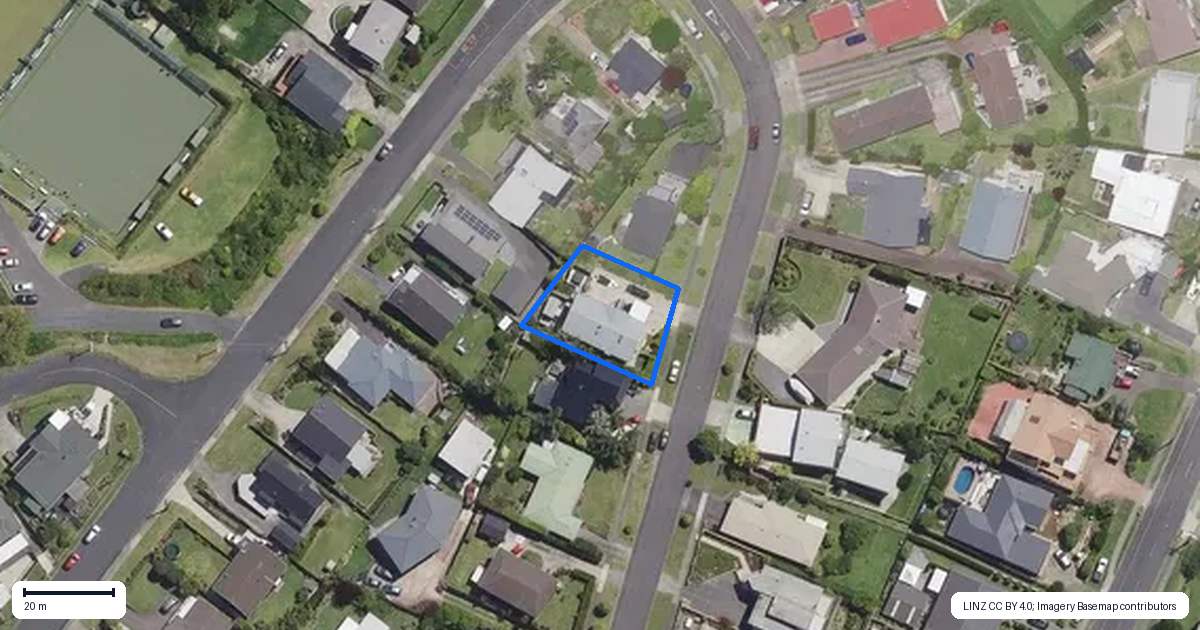 Property context map for 6 Coppelia Avenue, Omokoroa