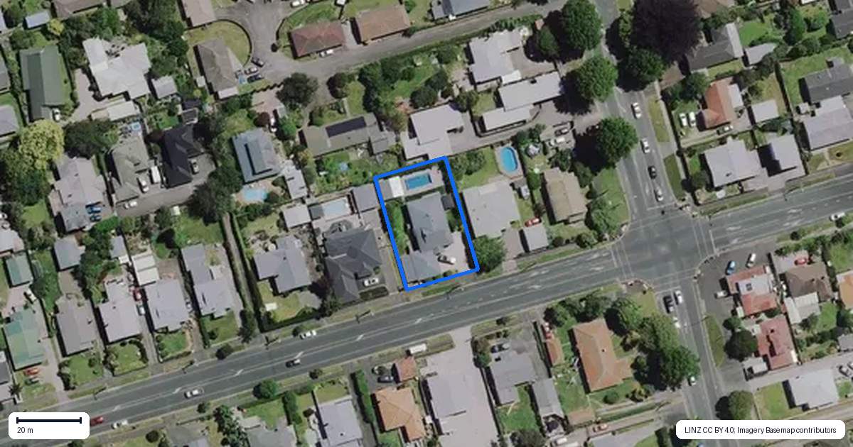 Property context map for 71 Naylor Street, Hamilton East, Hamilton