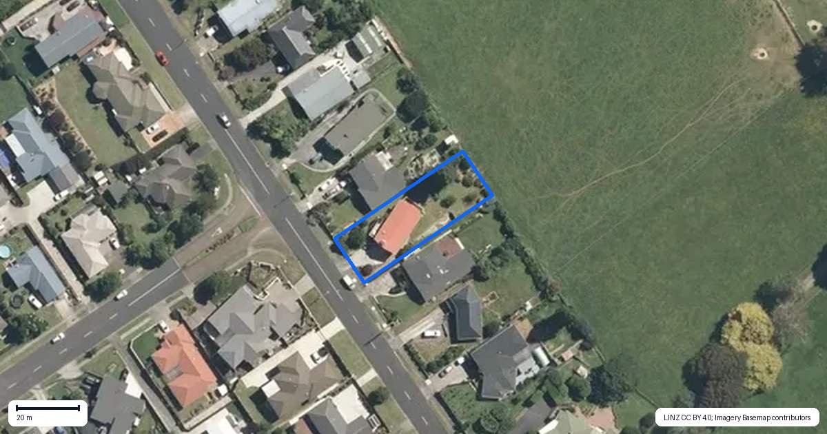 Property context map for 506 Picquet Hill Road, Te Awamutu
