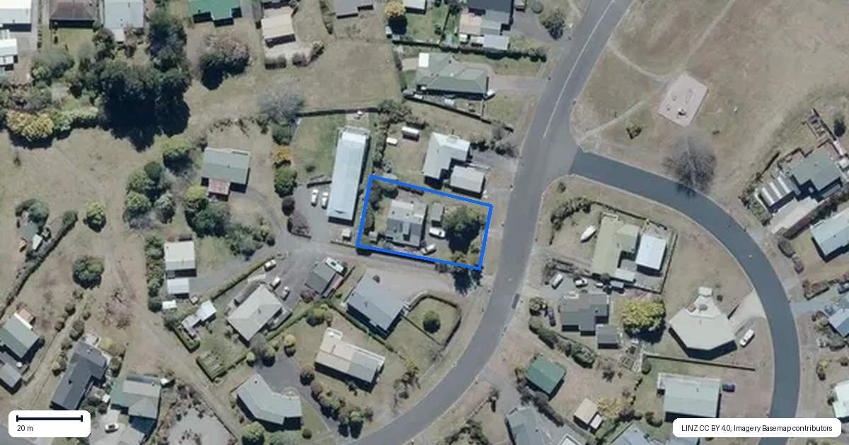 Property context map for 5 Kahotea Drive, Motuoapa