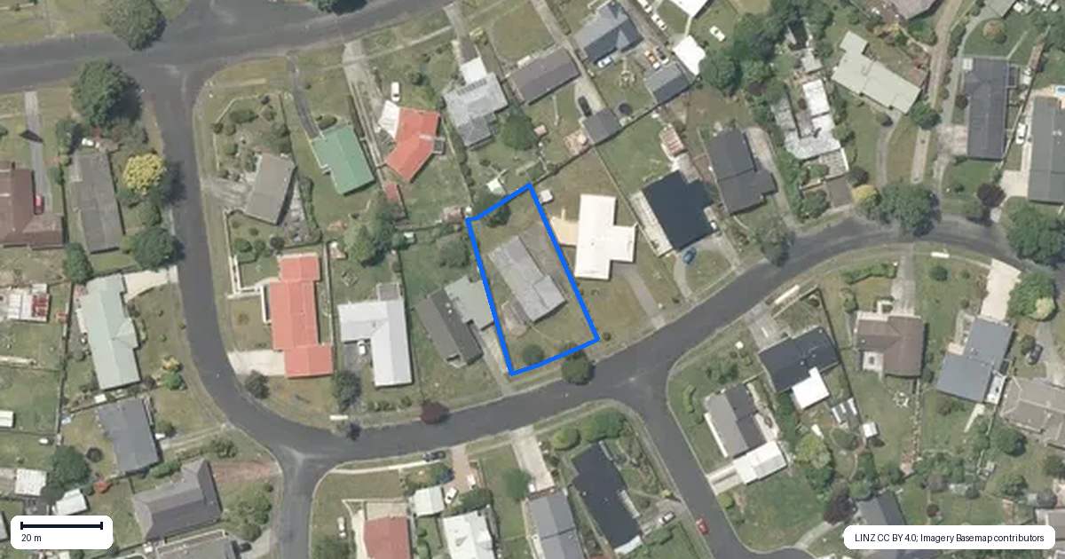 Property context map for 24 Kensington Street, Tokoroa