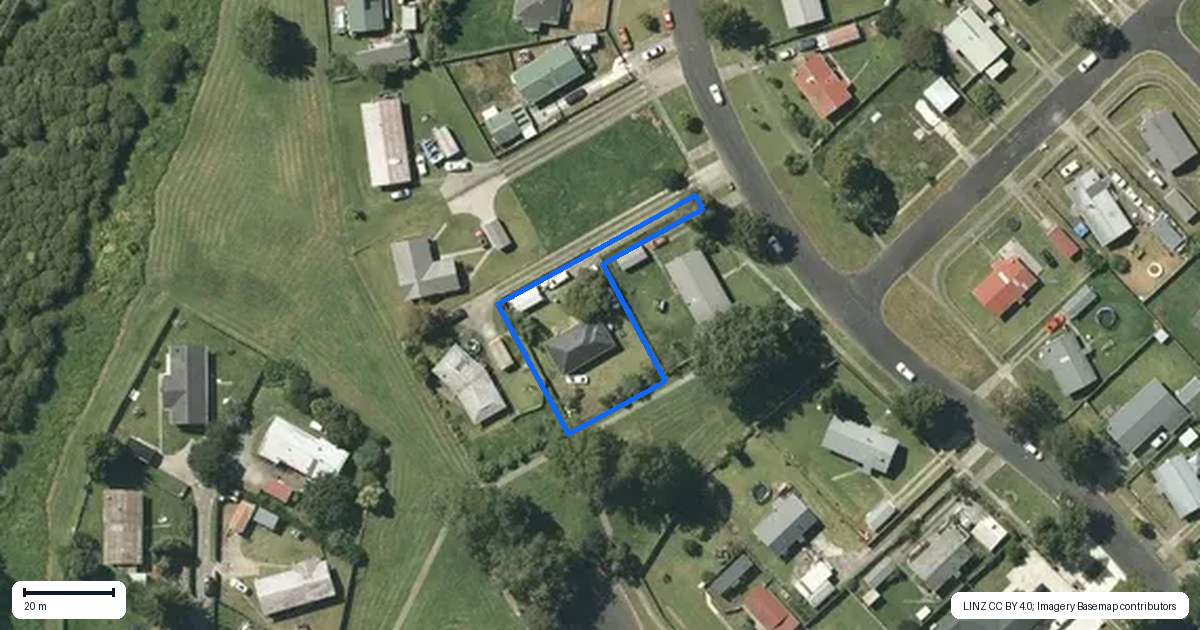 Property context map for 13 Caesar Roose Place, Huntly
