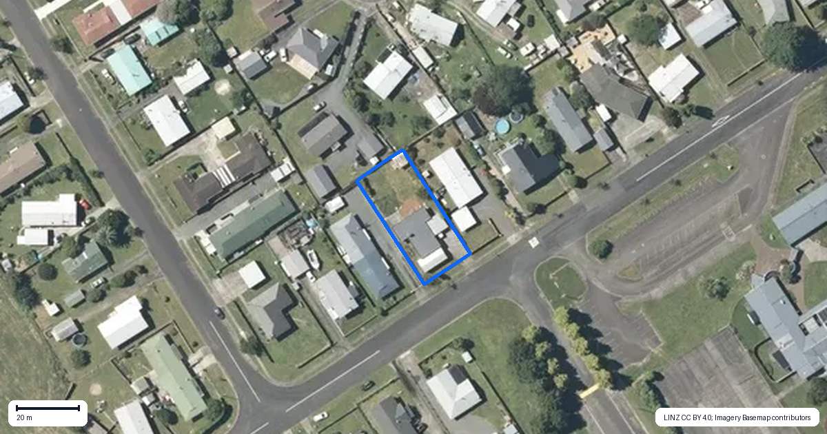 Property context map for 27 Kennedy Drive, Putaruru