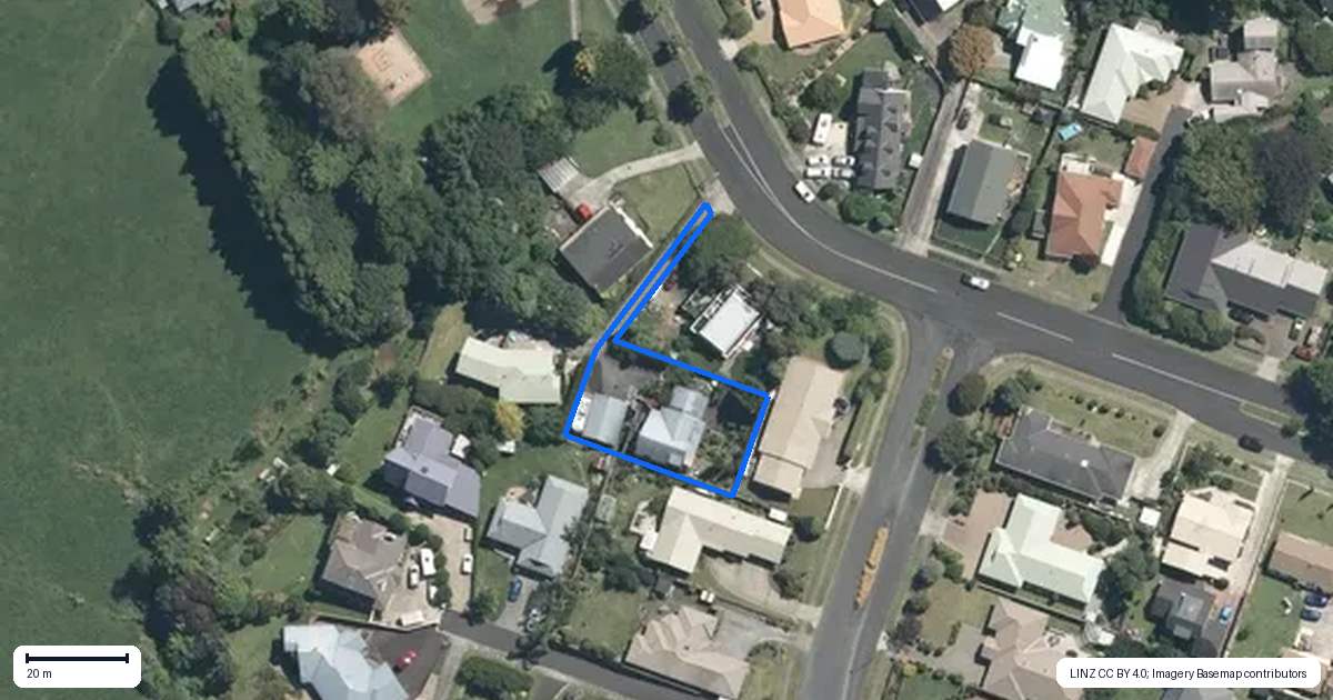 Property context map for 106 Turere Lane, Te Awamutu