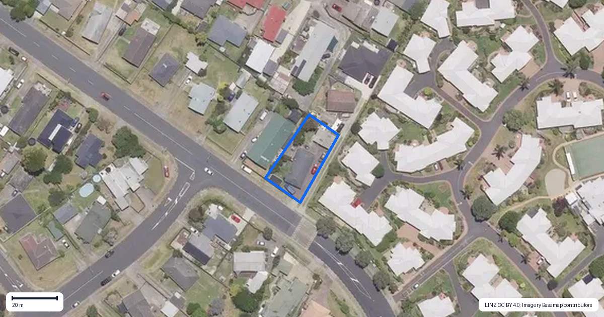Property context map for 67 Grenada Street, Mount Maunganui