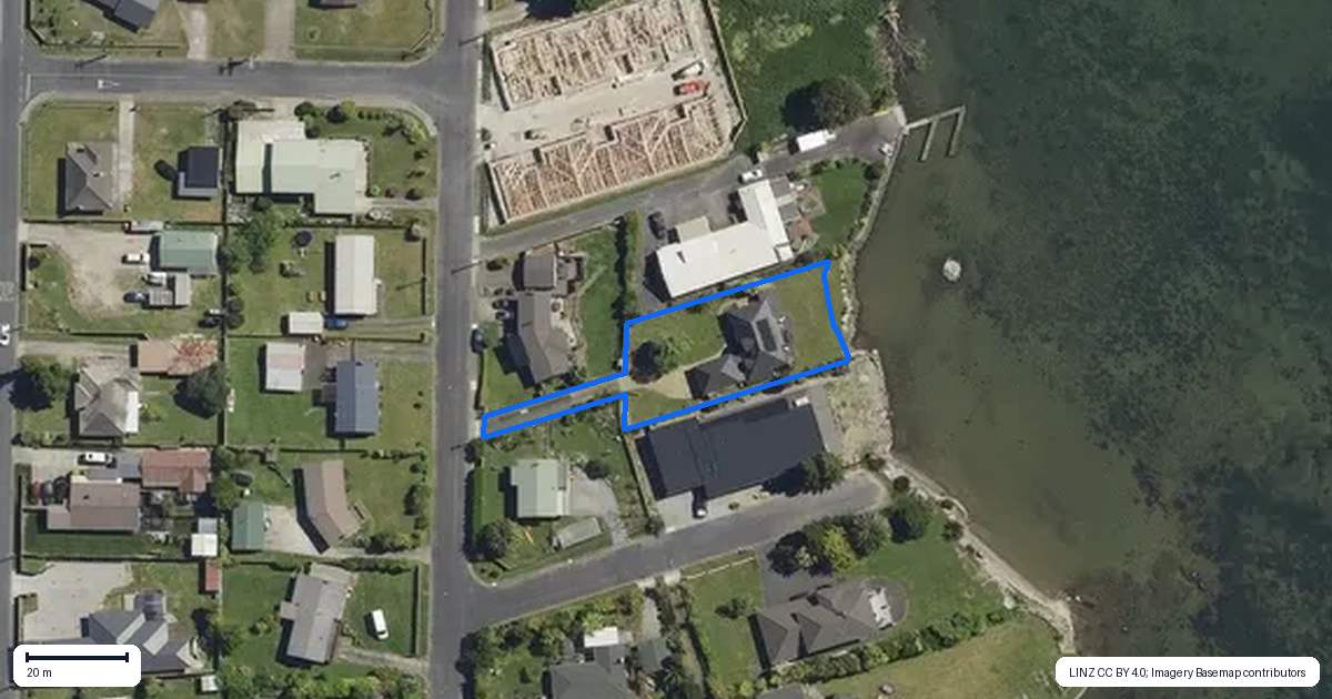 Property context map for 29 Haumoana Street, Koutu, Rotorua
